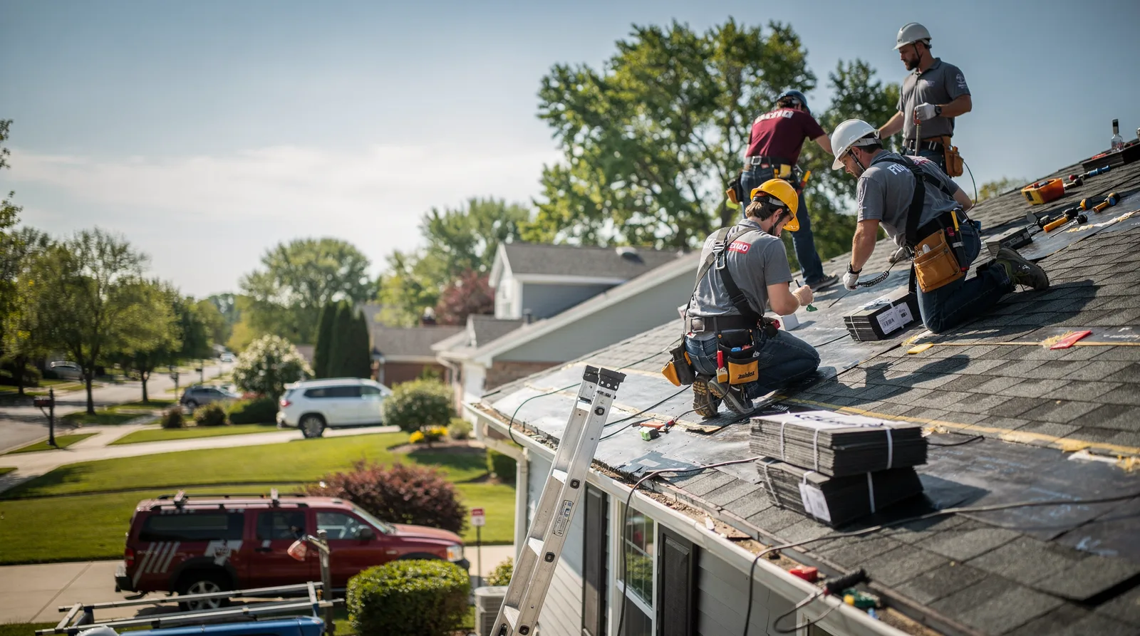 Roof Repair in Pittsfield, IL around you